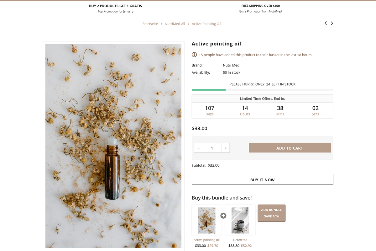 NUTRIMED - Shopify Theme, a Shopify Template by inSTUDIO43 (Photo 8 of 9)
