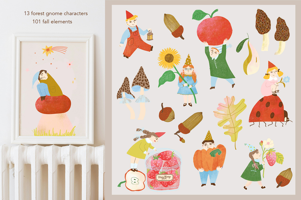 Autumn Fest, a Seasonal Illustration by Annakniaz (Photo 3 of 16)
