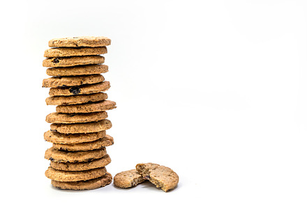 Biscuit with Raisin stack, a Background Photo by wr7 Media