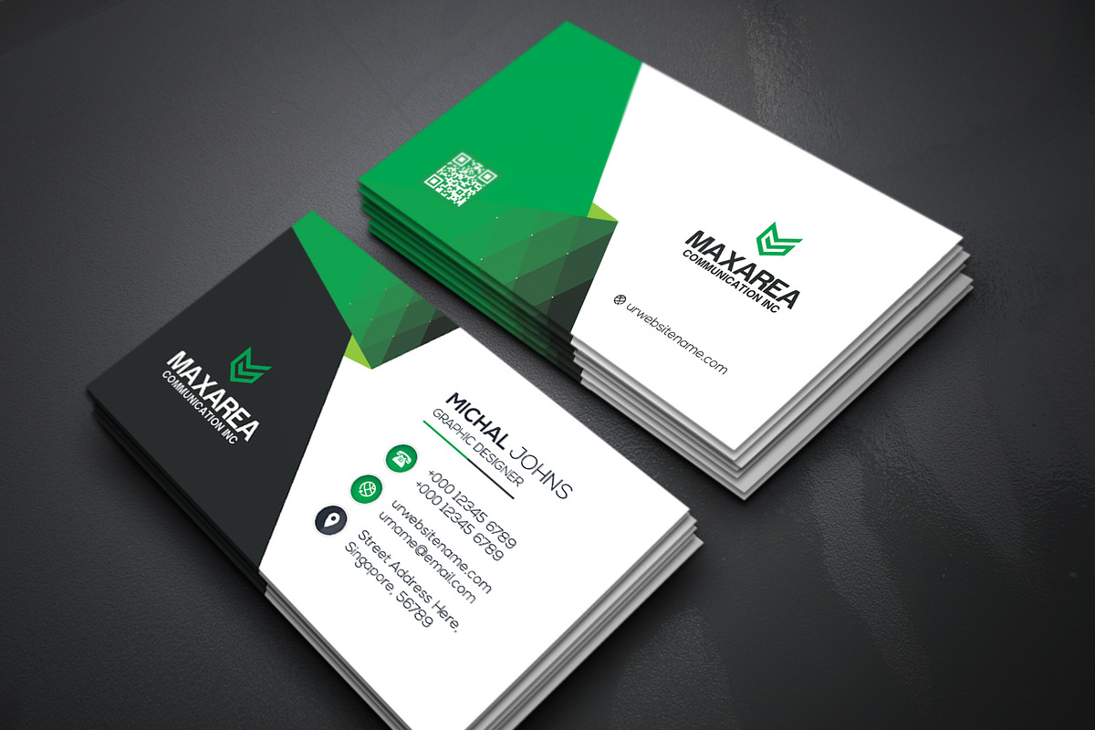 Business Card, a Business Card Template by Genereux Art (Photo 3 of 4)
