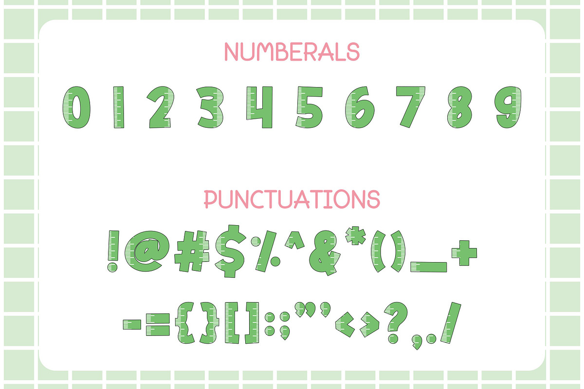 Back To School - 6 Color Fonts, a Graphic by Adalin Shop (Photo 11 of 19)
