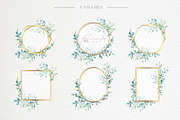 EUCALYPTUS WATERCOLOR COLLECTION, an Illustration by CaraulanStore (Thumbnail 2 of 11)