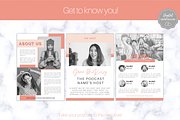 Podcast MEDIA KIT Template | 20pgs, a Presentation Template by Templatables (Thumbnail 6 of 11)