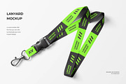 Lanyard Mockup, an Advertising Mockup by zpackcreative (Thumbnail 1 of 4)