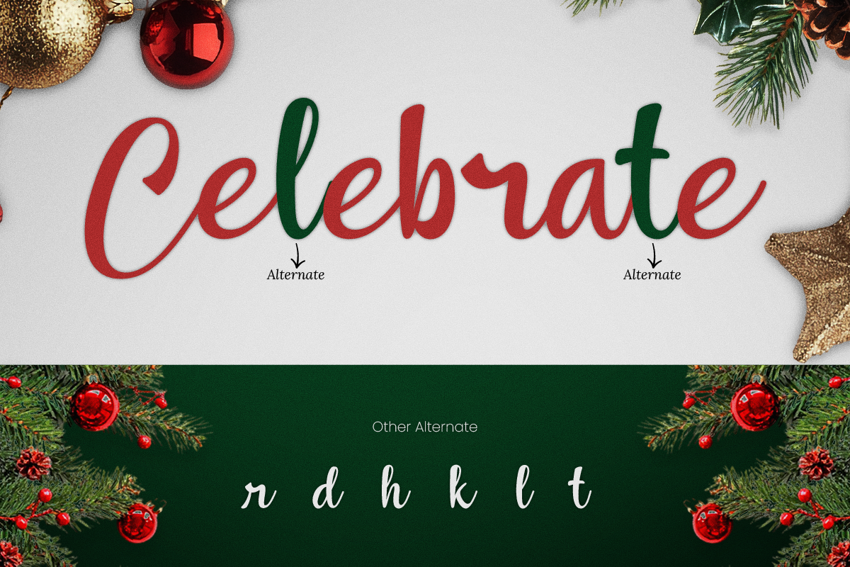 Hello Christmas - Sweet Script Font, a Script Font by PuriCreative (Photo 8 of 9)