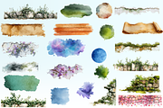 Weathered Textures Watercolor Set, a Texture Graphic by Loony Dream Designs (Thumbnail 6 of 9)