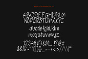 Gothy Black, a Blackletter Font by rudiSasori (Thumbnail 12 of 13)