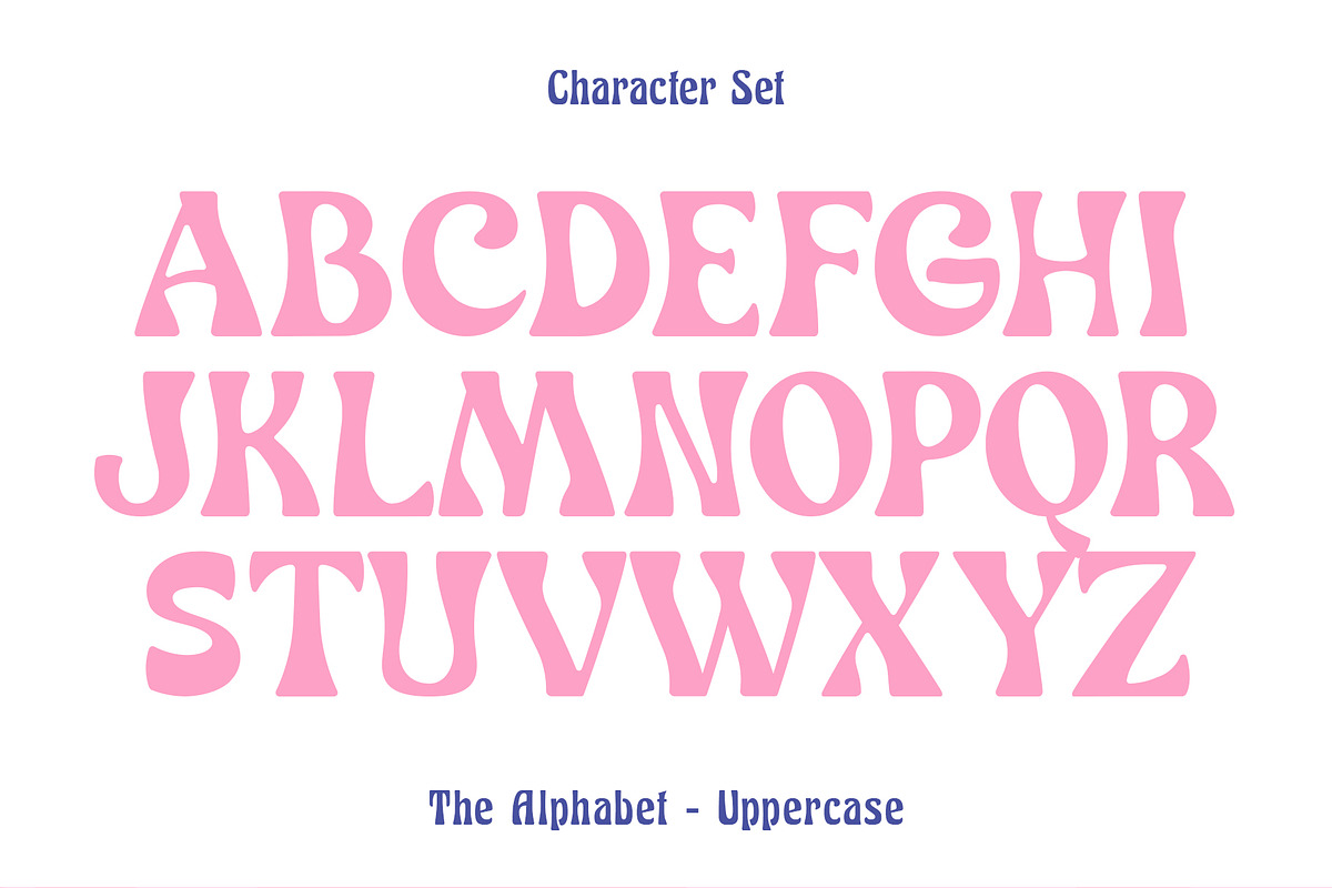Funky Cosmic - Retro Groovy Font, a Serif Font by ariodsgn (Photo 2 of 10)