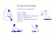 Children - Vector illustration pack, a Person Illustration by Cami Draws (Thumbnail 6 of 9)
