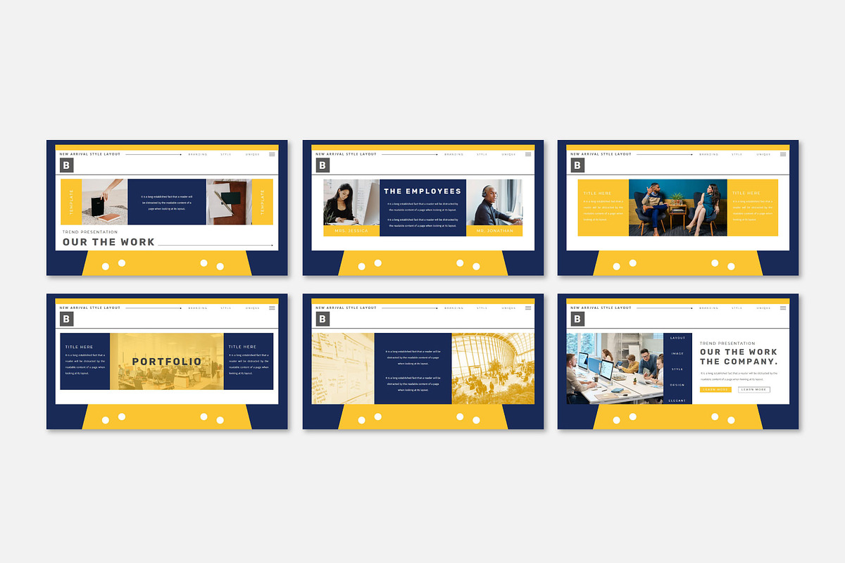 KASHET Powerpoin Template, a Presentation Template by GridlineType (Photo 4 of 9)