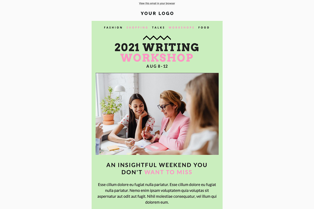Event Marketing Email Templates, an Email Template by ltsdesigns (Photo 2 of 6)