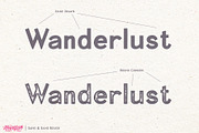 Madfish Font Family ++ EXTRAS, a Script Font by Ayca Atalay (Thumbnail 5 of 15)