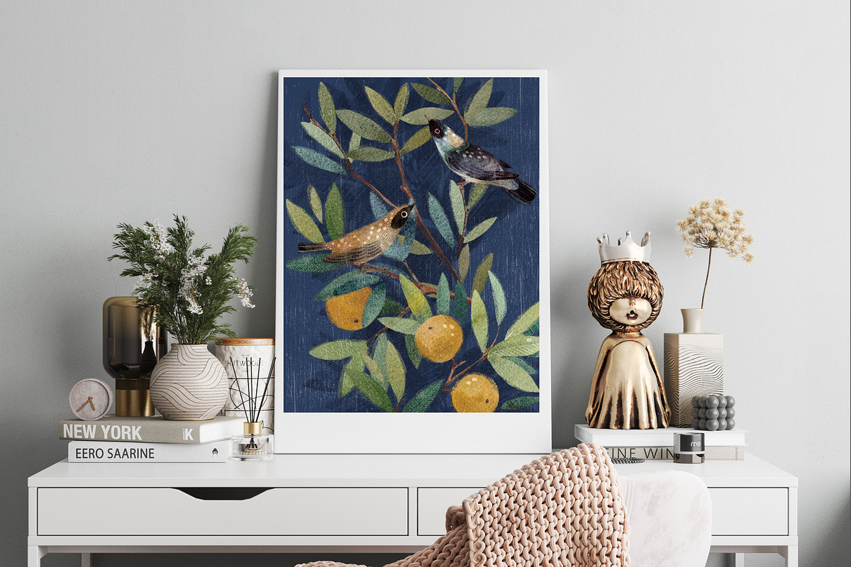 Wallpaper Patterns Italian fresco, a Decorative Illustration by DigitalDream (Photo 5 of 12)