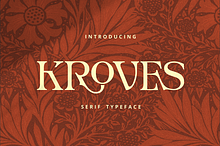 Kroves - Elegant Serif Font