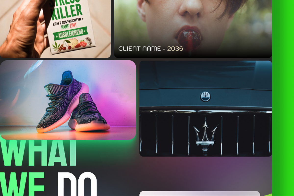 Design Agency Landing Page, a Landing Page Template by BeadyLab (Photo 3 of 8)