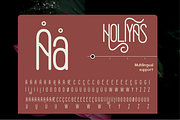 Holiyas, a Sans Serif Font by Burntilldead (Thumbnail 7 of 12)