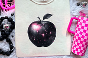 Watercolor Pink and Black Autumn, an Illustration by CreationArt (Thumbnail 5 of 9)