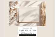 Natural Flat Lay Mockups Bundle, a Decorative Illustration by illuztrate (Thumbnail 2 of 15)