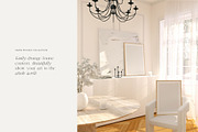 JAPANDI Minimalist Frame Mockup, a Household Mockup by Muse Mockups (Thumbnail 4 of 20)
