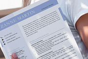 Clean Professional Resume Template, a Resume Template by VictoriousVita (Thumbnail 8 of 8)