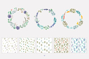 100 watercolor herbal elements., a Decorative Illustration by mikka_kika (Thumbnail 4 of 5)