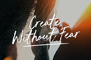 Forest Trail - Brush Script, a Script Font by Sronstudio (Thumbnail 2 of 10)