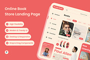 Novelty Books - Online Book Store Da, an UI Kit Template by twinstd (Thumbnail 1 of 5)