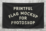 Printful Flag Mockups, a Merchandise Mockup by jeff.olson1492 (Thumbnail 1 of 3)