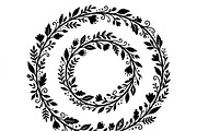 50 Elegant Floral Leaf Spiral Frame, a Decorative Illustration by Amazin_art (Thumbnail 25 of 39)