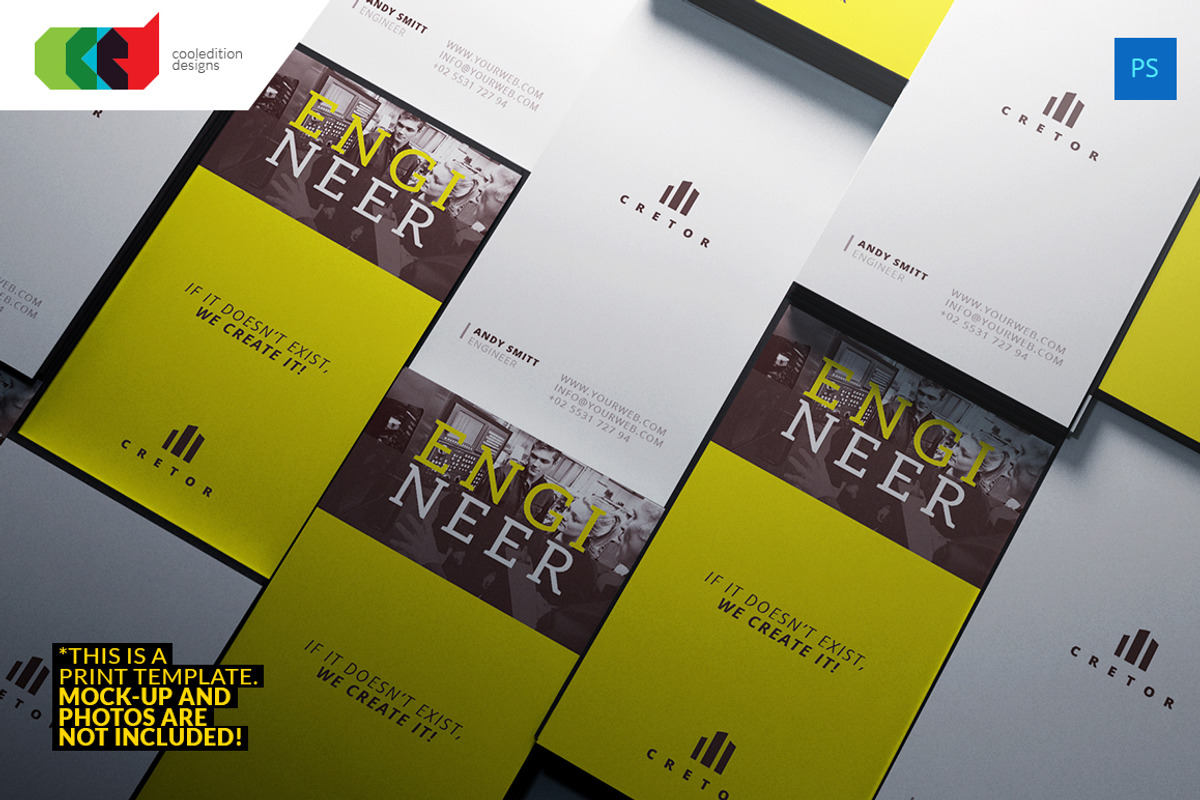 4 Business Cards Bundle 5, a Business Card Template by Cooledition (Photo 3 of 5)