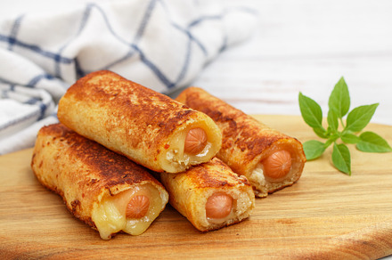 rolls  -  bread, sausage and cheese, a Food & Drink Photo by La_Vanda