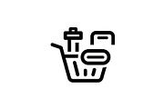 Minimal Shopping Cart Icons, an Icon by hafijul (Thumbnail 9 of 14)