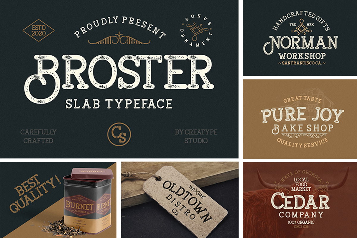 When Modern Meet Vintage Font Bundle, a Script Font by Creatype Studio (Photo 9 of 45)