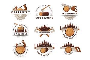 Carpenter logo. Circular saw, a Graphic by Onyx