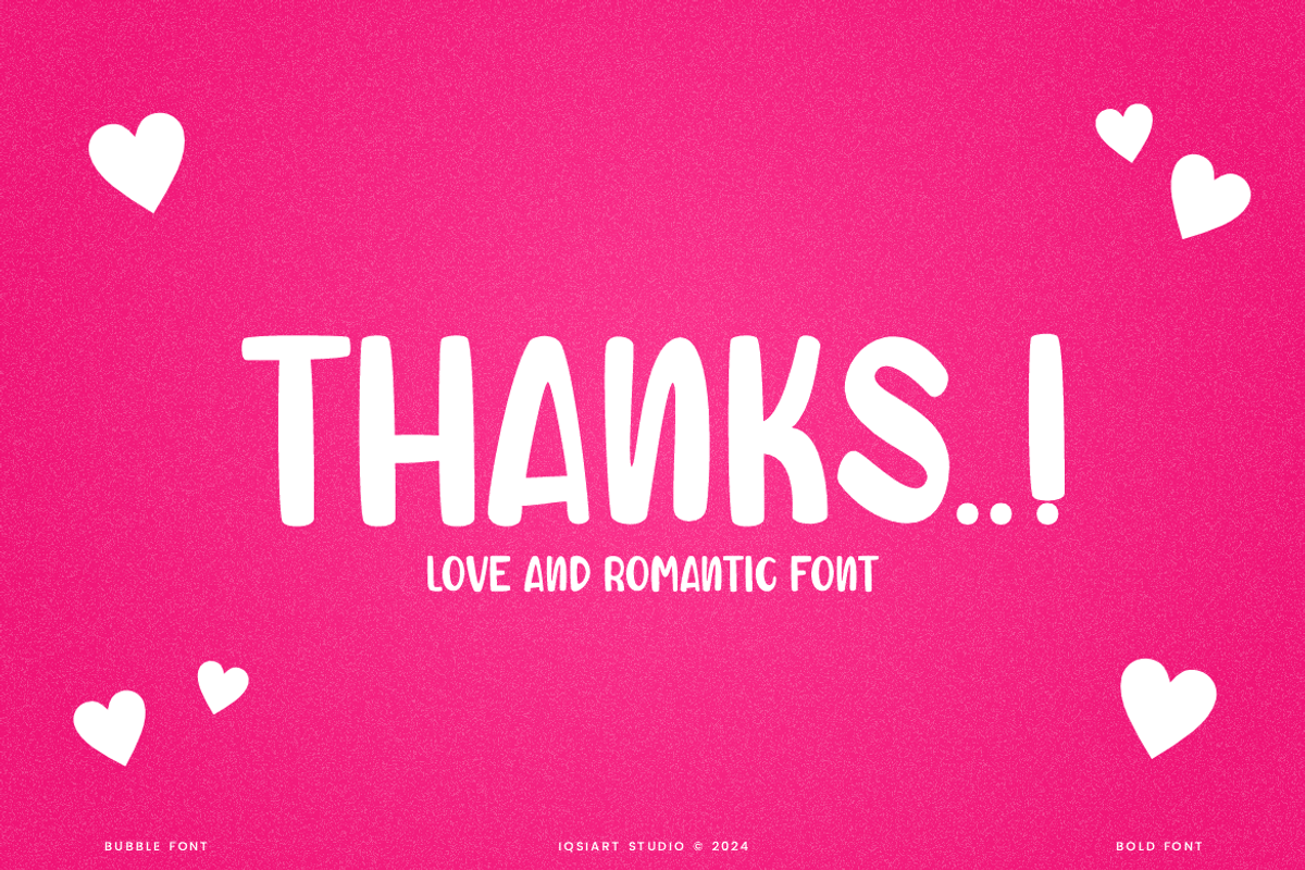 Bestlove Valentines Font, a Sans Serif Font by Iqsiart Studio (Photo 6 of 6)