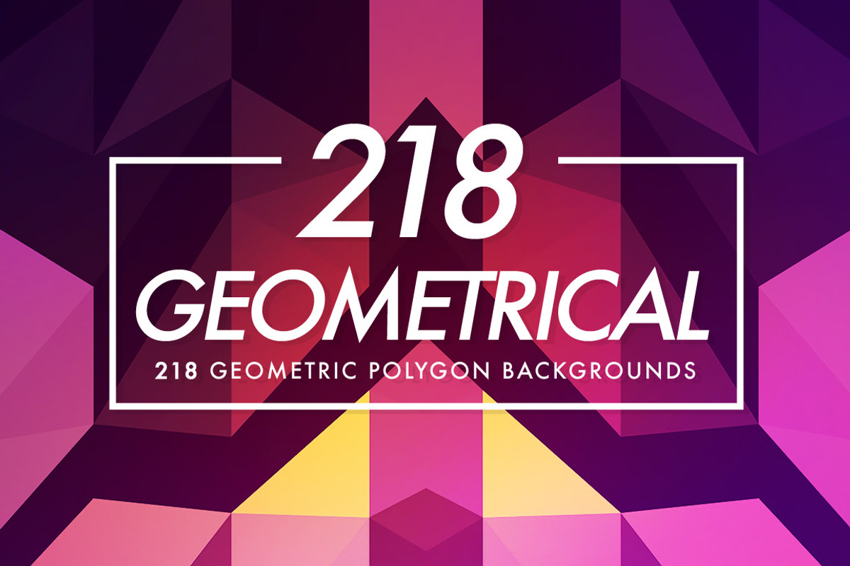 Geometrical Polygon Texture 218