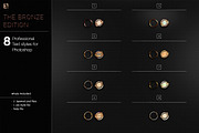Bronze Photoshop Layer Styles, a Layer Style Add-On by Egotype (Thumbnail 2 of 4)