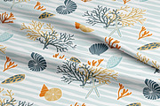 Kids Pattern Sea Adventure, a Pattern Graphic by PROTEA Watercolor Studio (Thumbnail 3 of 6)
