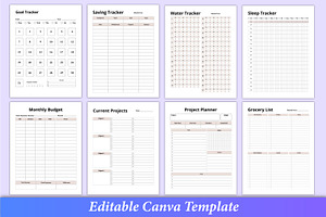 Ultimate Planner For Canva Kdp