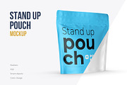 4 PSD Stand-up Pouch Mockup (square), a Cups & Container Mockup by easymock (Thumbnail 3 of 11)