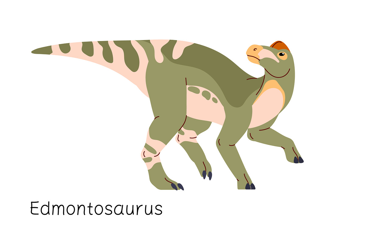Dinosaurs, big ancient animals set, an Animal Illustration by PaperTrident (Photo 19 of 19)