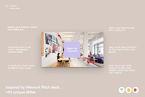 Wework Pitch Deck Template