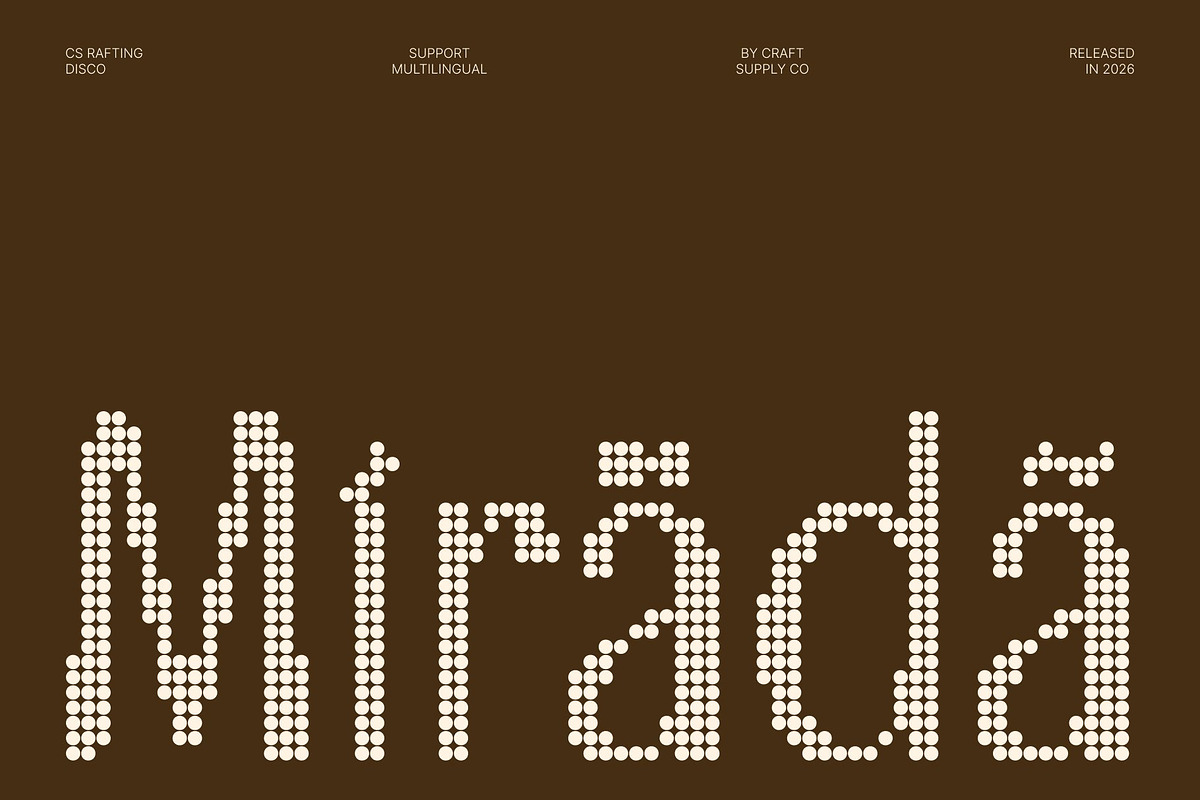 CS Rafting Disco, a Sans Serif Font by Craft Supply Co. (Photo 7 of 8)