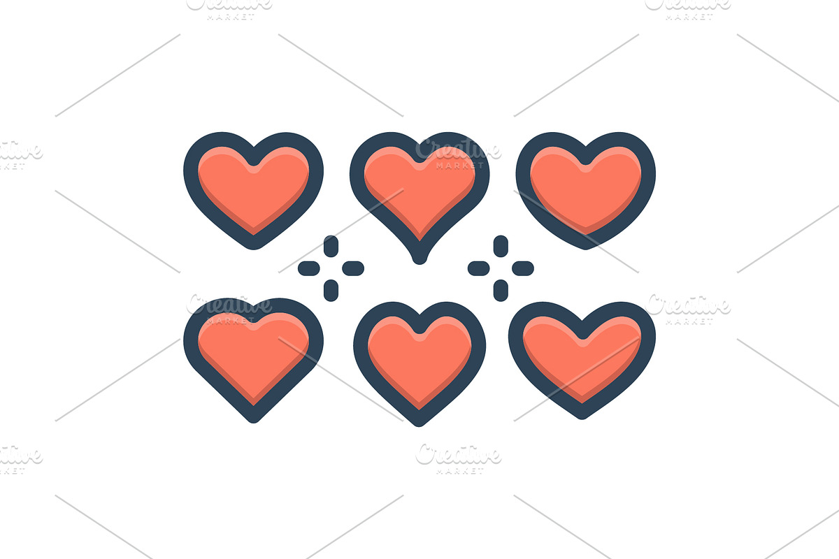 Several various color icon, a Duotone Icon by Creative priyanka