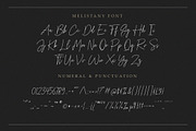 Melistany Handwritten Script, a Script Font by Typebae (Thumbnail 7 of 8)