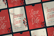 Mouribele Elegant Handwritten Font, a Handwritten Font by infernostudio3 (Thumbnail 5 of 11)
