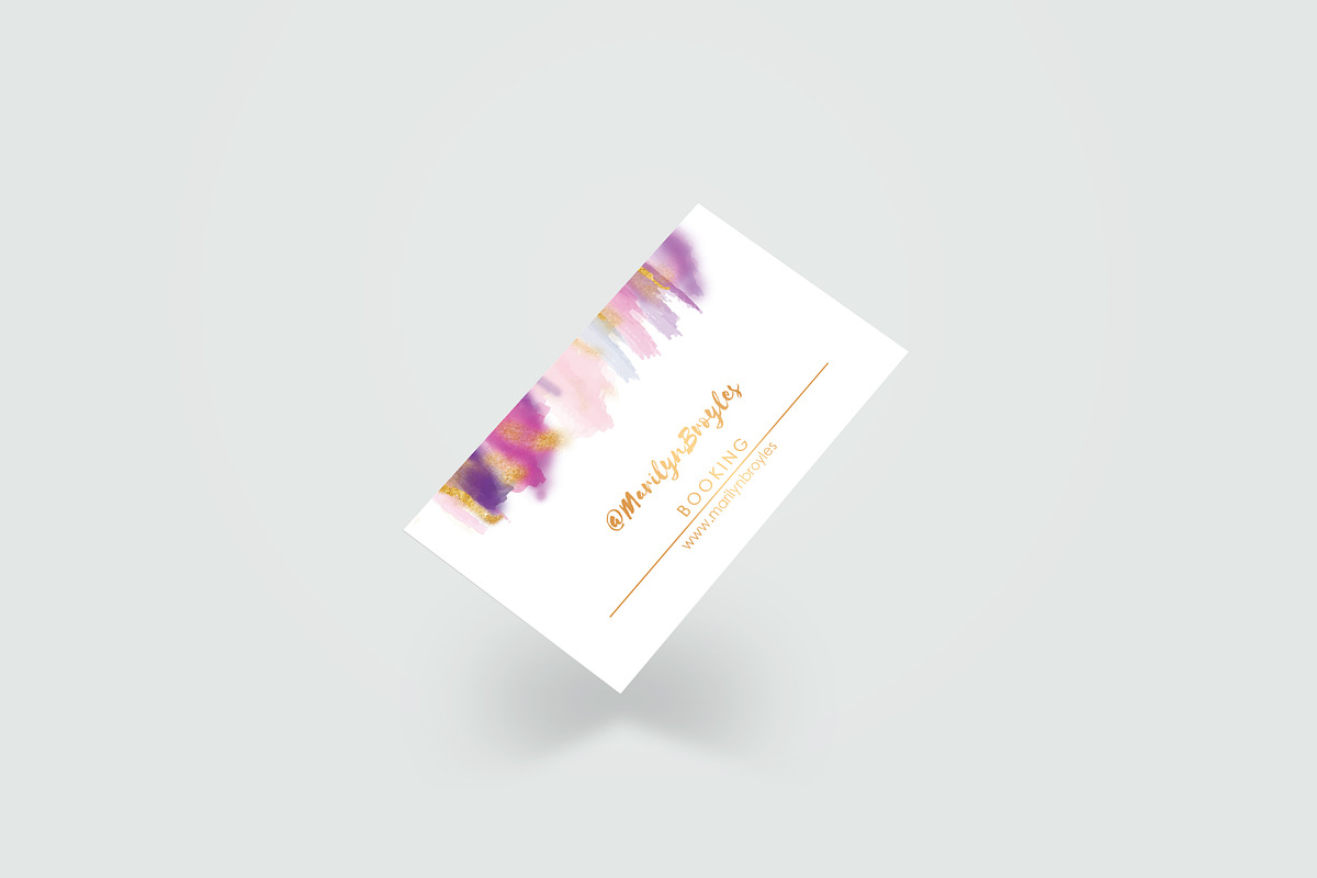 Makeup Artist Logo and Business Card, a Business Card Template by Design Dock (Photo 4 of 4)