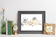 Spring Picture Frame Mockup Bundle, a Print Template by Ashley Alexandra Design (Thumbnail 8 of 8)