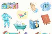 Printable Kids Chore Clip Art PNG, an Education Illustration by svetodesign (Thumbnail 2 of 7)