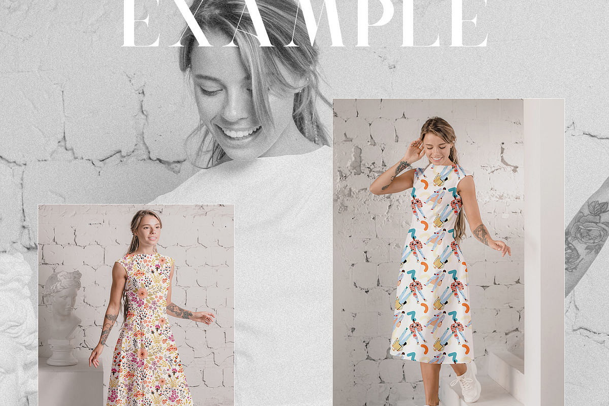 Women Sleeveless Dress Mockup Bundle, an Apparel Mockup by Neutral Mockups (Photo 8 of 8)